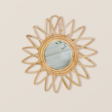 Hollyhock Star Decorative Wall Mirror